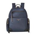 Michael Kors Bags | Michael Kors Prescott Backpack Navy Blue Nylon Large Size New Sealed | Color: Blue/Gold | Size: Large