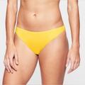 Athleta Swim | Athleta Low Rise Bikini Bottom Sunshine Yellow! New With Tags! Ultra Lite! Large | Color: Yellow | Size: L