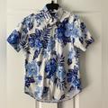 Ralph Lauren Shirts | Euc Ralph Lauren Hawaiian Shirt | Color: Blue/White | Size: S