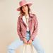 Anthropologie Jackets & Coats | Anthropology - By Anthropologie - Lucy Faux Suede Tie Dye Moto Jacket - Pink | Color: Pink | Size: Xs