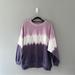American Eagle Outfitters Sweaters | American Eagle Aeo Purple Dip Dye Sweatshirt Jegging Fit Ahh-Mazingly Soft Small | Color: Purple/White | Size: S