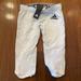 Adidas Bottoms | Adidas Youth Football Pants Nwt Large | Color: White | Size: Lb
