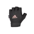 (Pink, S) Adidas Adjustable Essential Gloves Weight Lifting Fitness Training Gym Workout