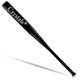 (34" Black) 32/34" Heavy Duty Metal Baseball Bat Rounder Softball Pole Stick Stainless Steel