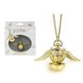 Harry Potter Golden Snitch Watch Necklace