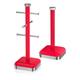 (Red ) Swan Retro Mug Tree Holder & Towel Pole Kitchen Roll Holder Kitchen Storage Set