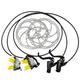 Magura MT7 Pro 4-Piston Post Mount Hydraulic Disc Brake Set, MG2558