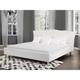 (White, Yes) Super kingsize bed - - METZ