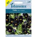 Johnsons Easy Grow Your Own Garden Viola 'Back To Black' Seeds Packet