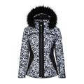 Regatta Womens/Ladies Julien Macdonald Mastery Animal Print Ski Jacket