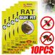 10x Rat Mice Mouse Rodent Bug Cockroach Snare Lure Traps Catcher Sticky Pad