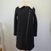 Madewell Jackets & Coats | Madewell Eldridge Asymmetric Zip Coat In Black Insuluxe Fabric Women's Xxs | Color: Black | Size: Xxs