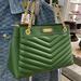 Michael Kors Bags | Michael Kors Whitney Women Ladies Medium Tote Shoulder Handbag Bag Purse Green | Color: Gold/Green | Size: Medium