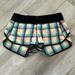 Lululemon Athletica Shorts | Lululemon Multi Color Plaid Check Wee Wheezy Shorts Size 6 | Color: Blue/Pink | Size: 6