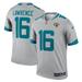 Men's Nike Trevor Lawrence Silver Jacksonville Jaguars Inverted Legend Jersey