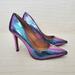 Jessica Simpson Shoes | Jessica Simpson Womens Cassani Pump Stilettos Heels Iridescent Mermaid Size 8 | Color: Blue/Purple | Size: 8