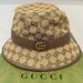 Gucci Accessories | Gucci Gg Canvas Bucket Hat | Color: Brown | Size: Os