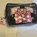 Disney Bags | Disney Minnie Mouse Clutch Set Cosmetic Makeup Travel Bags Impressions Nwt | Color: Pink | Size: Os