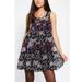 Urban Outfitters Dresses | Kimchi Blue Prairie Rose Frock Dress | Color: Black/Purple | Size: Xs