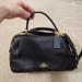 Coach Bags | Coach Pebbled Black Leather Lane Satchel | Color: Black | Size: Os