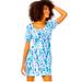 Lilly Pulitzer Dresses | Lilly Pulitzer Nwt Gavyn Dress Skim Blue Reel Nauti - Cotton Jersey Dres | Color: Blue/Pink | Size: Xs