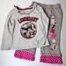 Disney Matching Sets | Disney Mickey & Friends 3t Graphic Long Sleeve Tee & Sweat Pants Set | Color: Gray | Size: 3tg