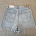 American Eagle Outfitters Shorts | American Eagle Nwt Highest Rise 90s Boyfriend Shorts Light Wash Distressed 6 | Color: Blue | Size: 6