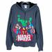 Disney Shirts | Disney Mens Marvel Comics Hulk Ironman Cpt America Zip Hoodie Sweatshirt, Size S | Color: Gray/Red | Size: S