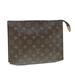 Louis Vuitton Bags | Louis Vuitton Monogram Poche Toilette 26 Pouch M47542 Lv Auth 63825 | Color: Tan | Size: Os