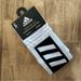 Adidas Accessories | Adidas Creator 365 Basketball Crew Socks Youth Size S White Max Cushioned Harden | Color: Black/White | Size: S