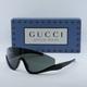 Gucci Accessories | Final Price New Gucci Gg1650s 001 Shiny Black Grey Sunglasses | Color: Black/Gray | Size: 99 - 01 - 110