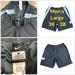 Nike Swim | Men's Nike Large 36 - 38 Trunks Swimwear Shorts Grey Gray Blue Hybrid Quick Dry | Color: Blue/Gray | Size: L