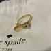 Kate Spade Jewelry | Kate Spade Bow Ring | Color: Gold | Size: 7