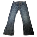 Levi's Jeans | Levi's 527 Jeans Mens 34x30 Blue Denim Dark Wash Boot Cut Classic Cowboy Work | Color: Blue/Red/Tan | Size: 34