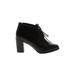 Clarks Ankle Boots: Black Solid Shoes - Women's Size 8