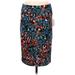 Lularoe Casual Skirt: Blue Floral Bottoms - Women's Size Medium