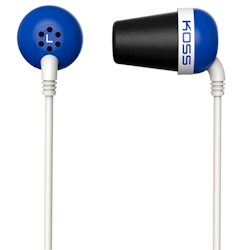 Koss PLUG Verkabelt Kopfhörer im Ohr Blau Image