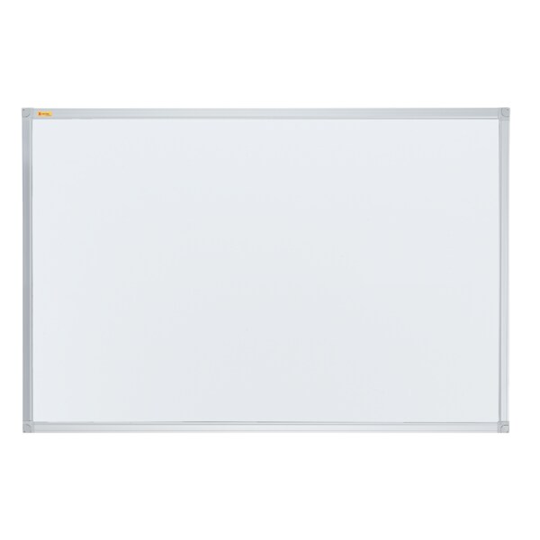 FRANKEN Whiteboard 90 x 60 cm, Schreibtafel X-tra!Line, lackiert, magnetisch, beschreibbar, trocken abwischbar, mit Aluminiumrahmen, Magnettafel Image