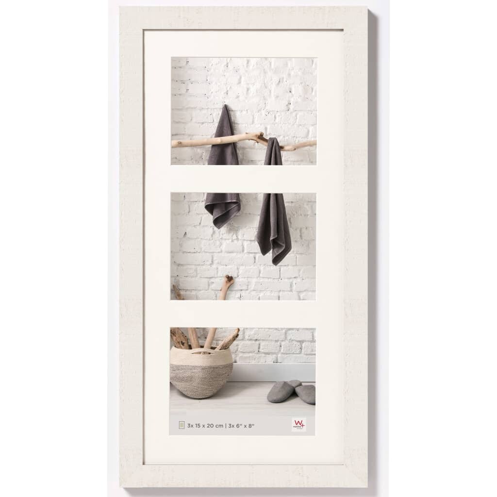 walther + design Walther Design Bilderrahmen Home 3 x 15 x 20 cm Polarweiß Image
