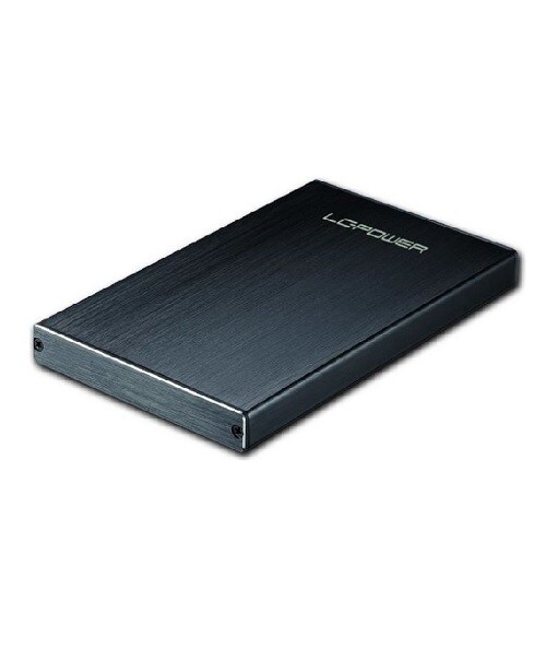 LC Power 2.5" 6.3cm LC-25U3-Becrux-C1 USB3.1 2xType C retail 2,5" USB 3.0 Image