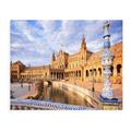 jigsaw 1000 pieces,Seville,jigsaw puzzles adults kids difficulty jigsaw jigsaw game role puzzles education toys games family decoration(75x50cm）-18