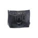 Coach Leather Shoulder Bag: Pebbled Black Solid Bags