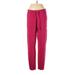 Lou & Grey for LOFT Sweatpants - High Rise: Pink Activewear - Women's Size Medium