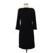 Banana Republic Casual Dress - Sheath: Black Solid Dresses - Women's Size 2