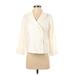 Diane von Furstenberg Blazer Jacket: Ivory Jackets & Outerwear - Women's Size 2