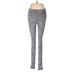 Joe's Jeans Leggings - Mid/Reg Rise: Gray Bottoms - Women's Size Large