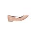 Tory Burch Flats: Tan Print Shoes - Women's Size 5 1/2 - Pointed Toe