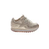 Reebok Sneakers: Gray Solid Shoes - Kids Girl's Size 13