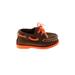 Sperry Top Sider Dress Shoes: Brown Print Shoes - Kids Boy's Size 2