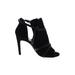 Christian Siriano for Payless Heels: Black Solid Shoes - Women's Size 8 - Open Toe